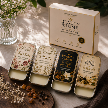Beauty Blume Long Lasting Sold Pocket Perfume (Set of 4)