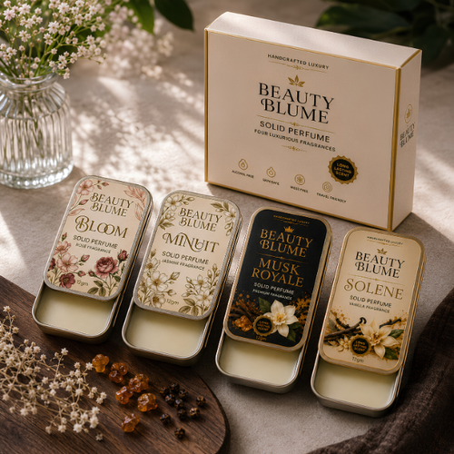 Beauty Blume Long Lasting Sold Pocket Perfume (Set of 4)