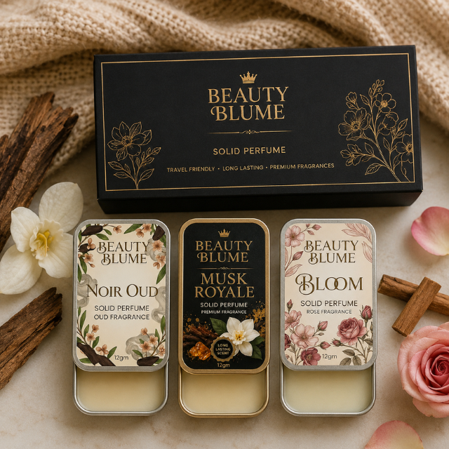 Beauty Blume Set Of 3 Long Lasting Sold Pocket Perfume